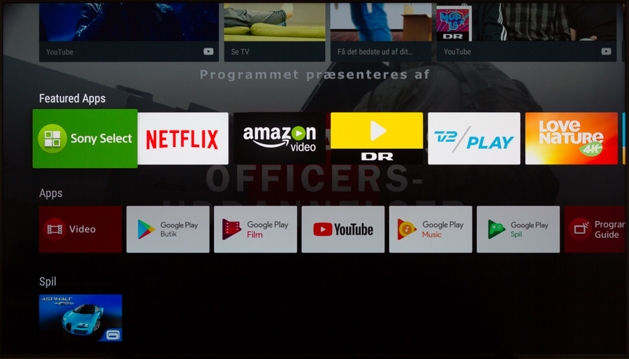 Android 7.0 pĺ Sony TV
