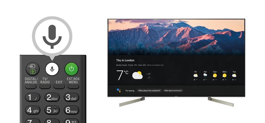 Google Assistant on Sony Android TV