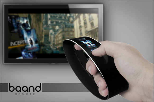 baand remote concept for Smart TVs