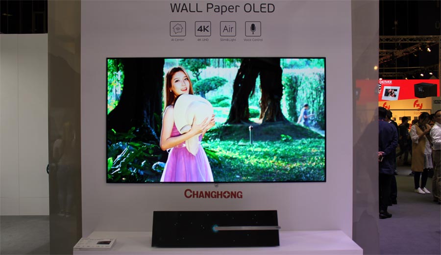 Changhong wallpaper OLED Changhong wallpaper OLED