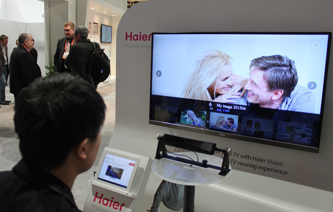 Haier lets you control your TV with your eyes
