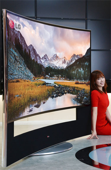 Click to enlarge LG 105-inch curved