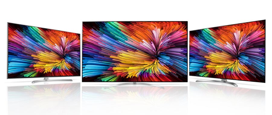 LG 2017 Super UHD LCDs