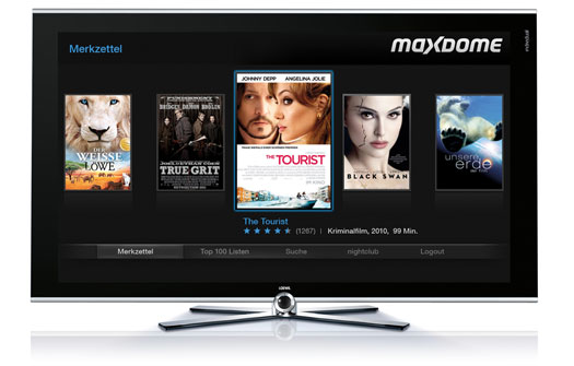 Maxdome on Loewe Smart TV