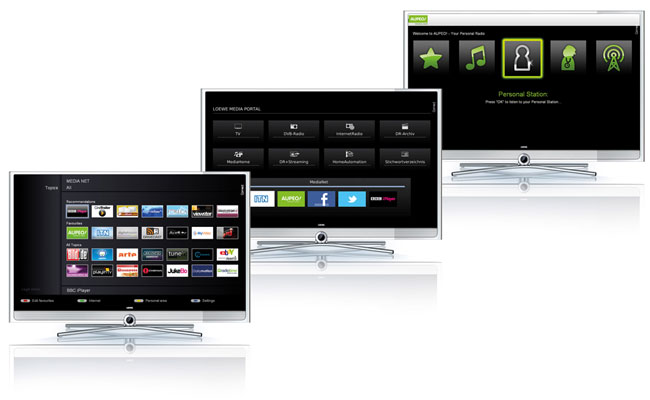 Click to enlarge Loewe MediaNET TVs