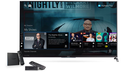 PlayStation Vue on Fire TV