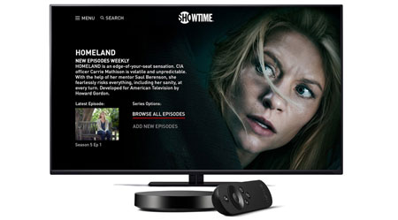 Showtime on Android TV