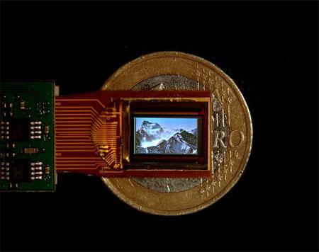 Press to view larger picture Micro OLED with high resolution