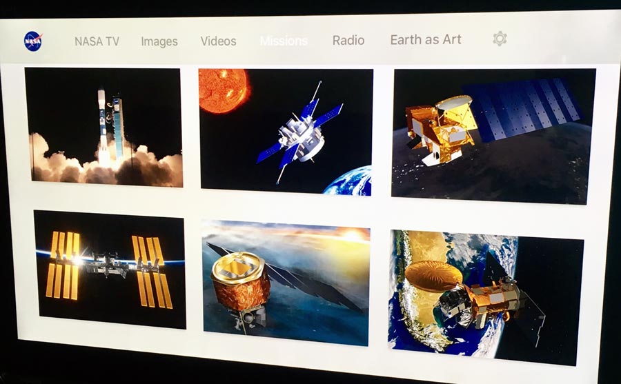 NASA on Apple TV