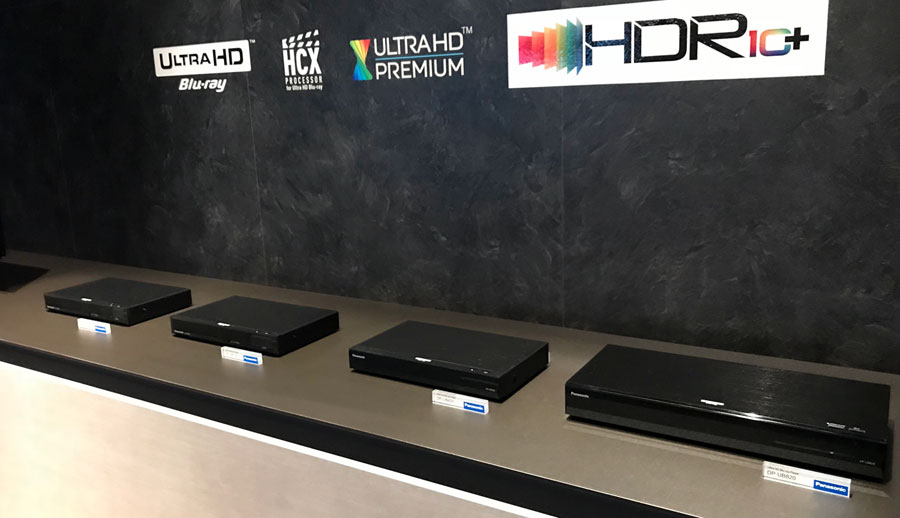 Panasonic 2018 UHD Blu-ray players