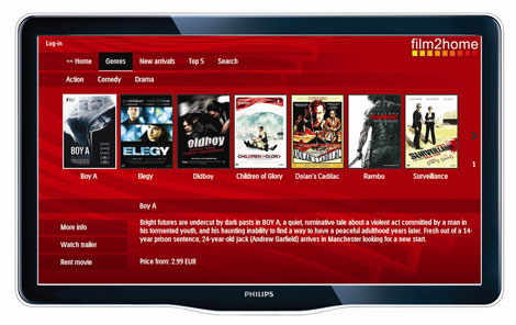 Click to enlarge Philips NET TV – Film2Home