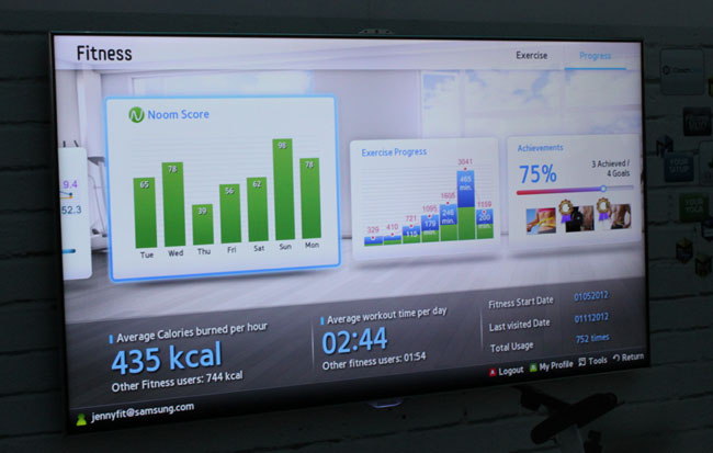 Click to enlarge Samsung Smart TV