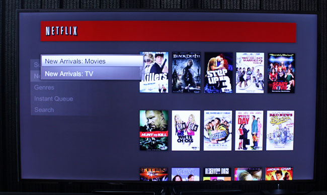 With Netflix you can see movies and TV shows/documentaries