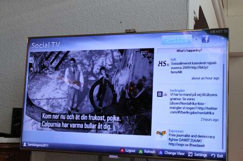 Click to enlarge Samsung Smart TV