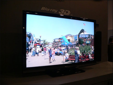 Click to enlarge Sharp 3DTV