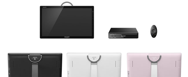 Sharpâ€™s wireless and portable TV