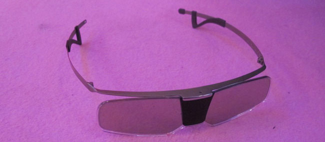 Sony 2012 3D glasses