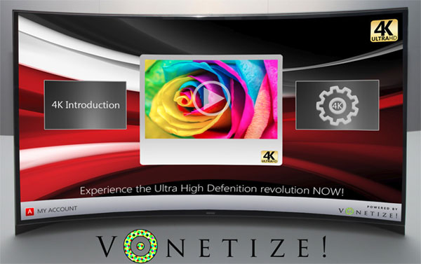 Vonetize 4k streaming