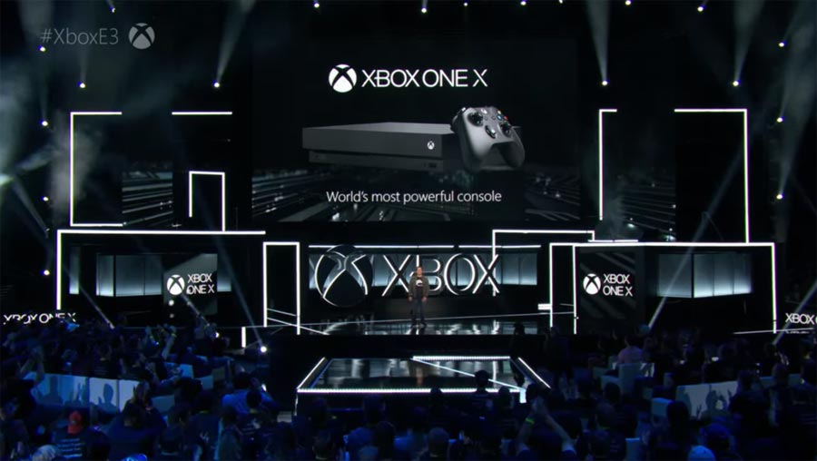  Xbox One X 