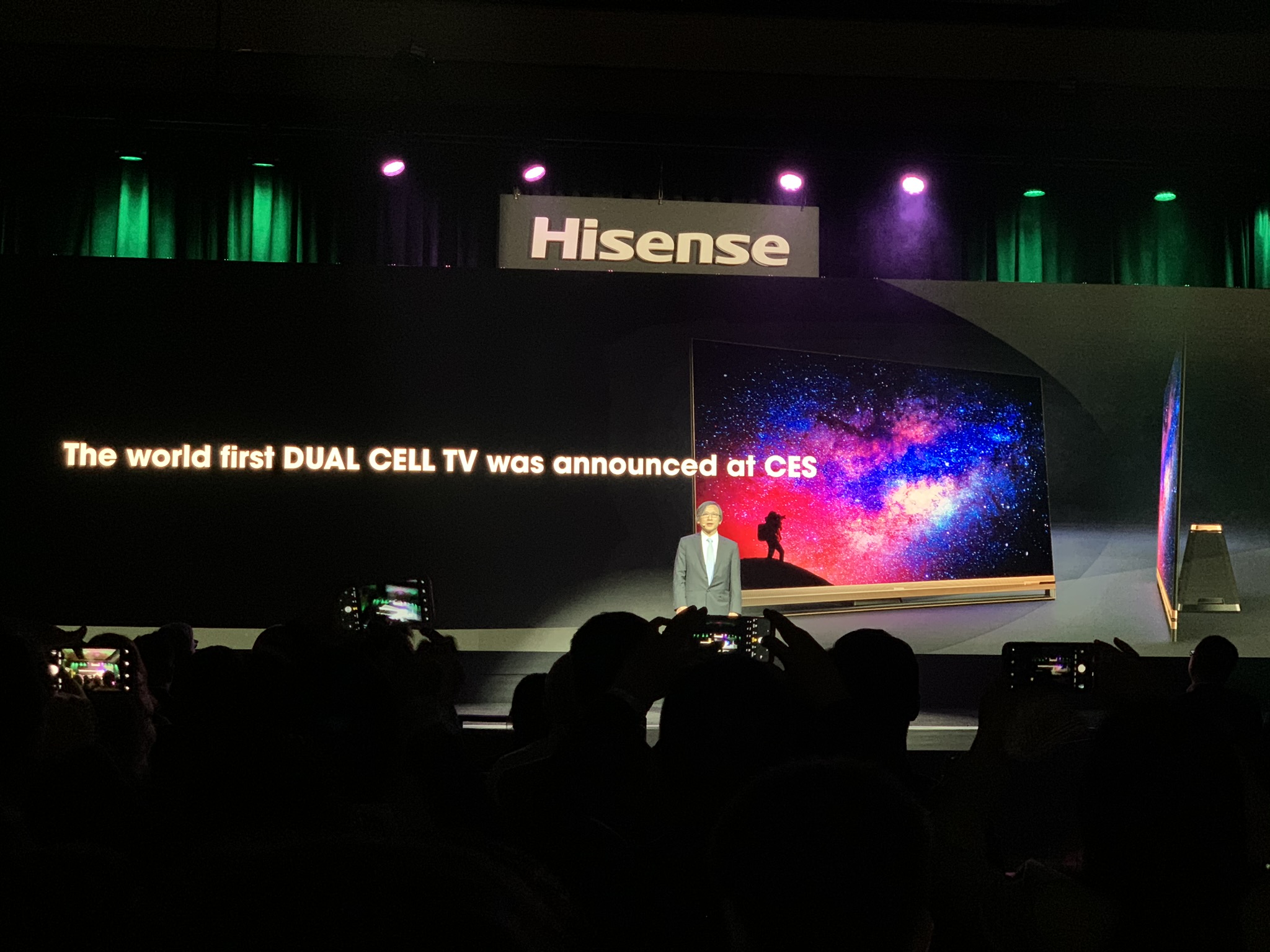 Dual Cell = dual layer LCD technology