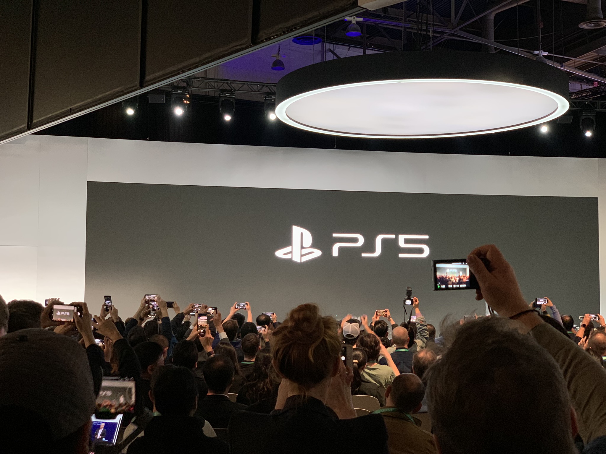 PlayStation 5 was briefly mentioned on stage