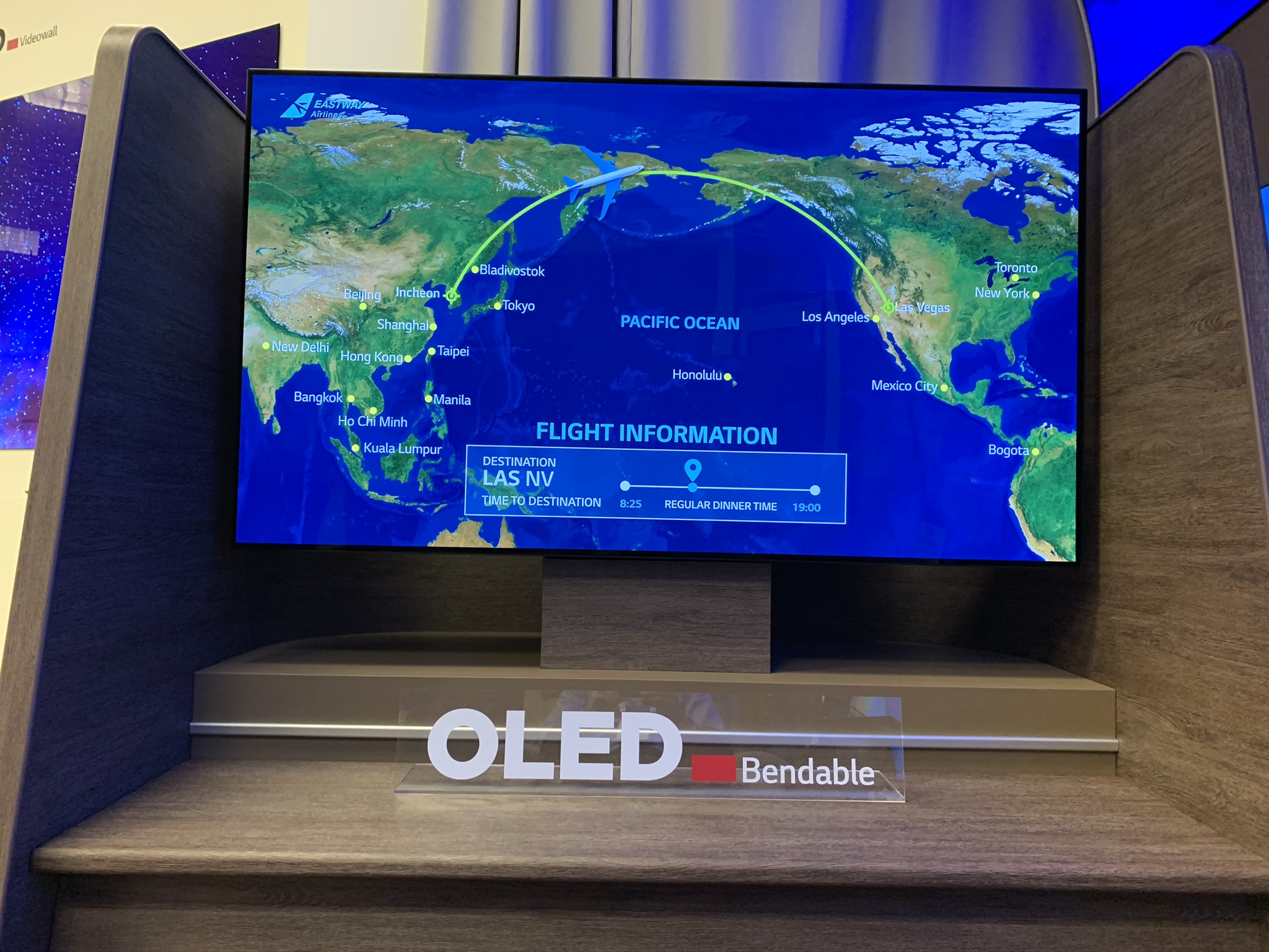 OLED concept for flights