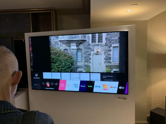 LG GX Gallery OLED with webOS