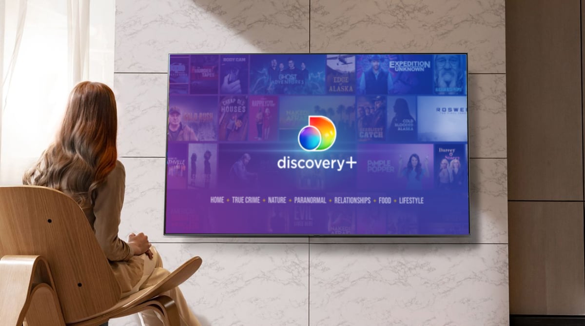Discovery+ LG TV