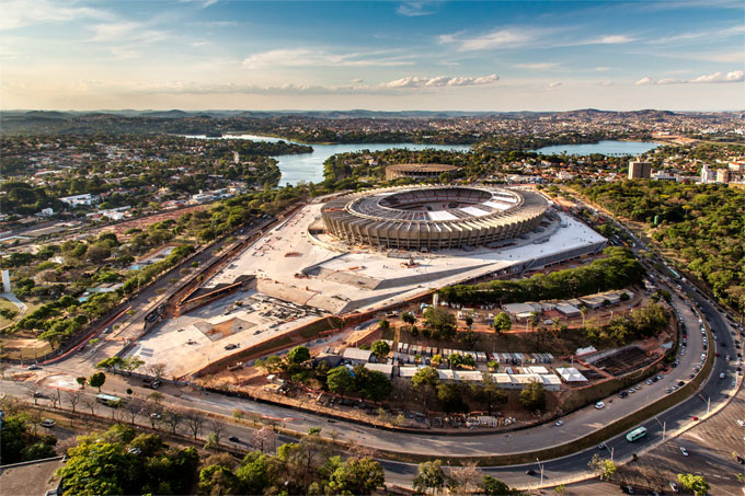 Click to enlarge 2014 World Cup stadium