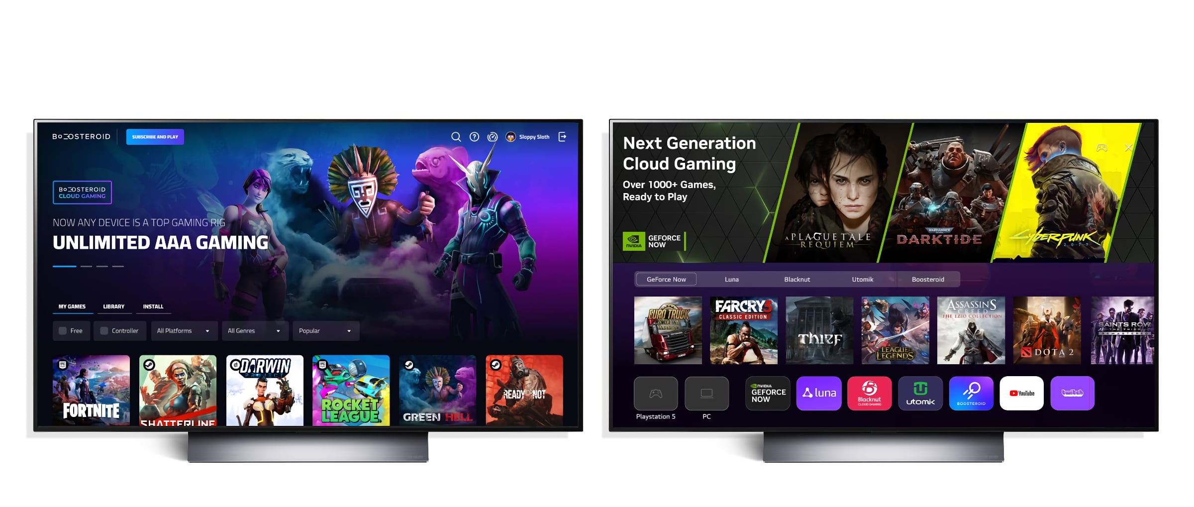 GeForce Now in 4K and Boosteroid land on 2023 LG TVs – later 2022