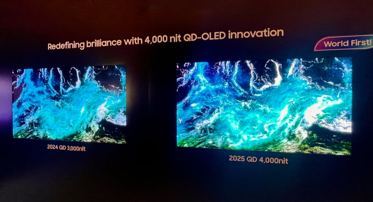 4000 nits QD-OLED