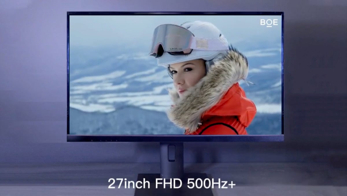 500Hz LCD monitor