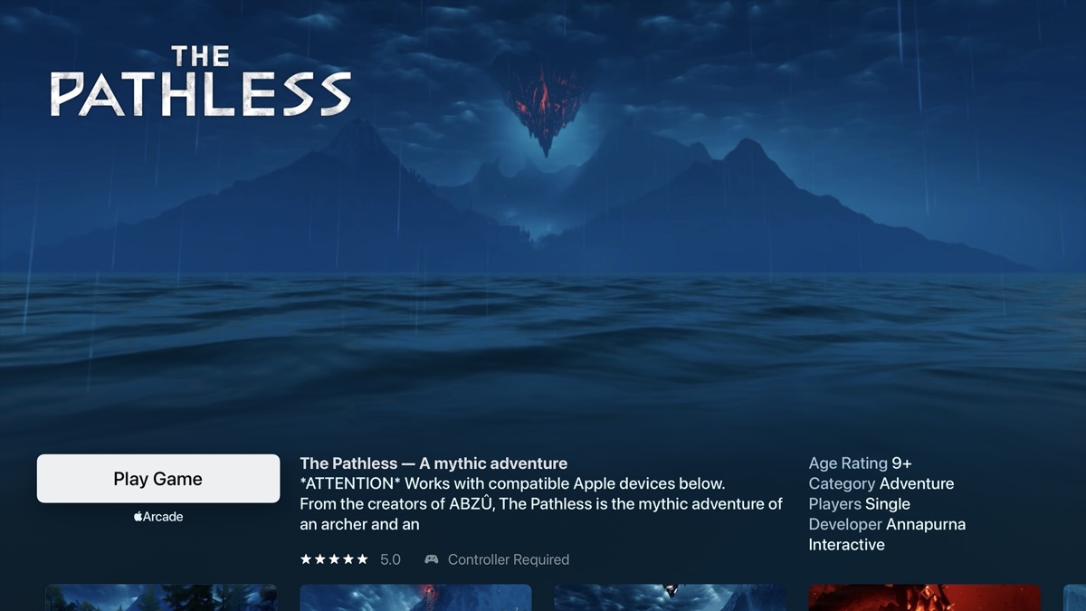 The Pathless Apple TV The Pathless Apple TV