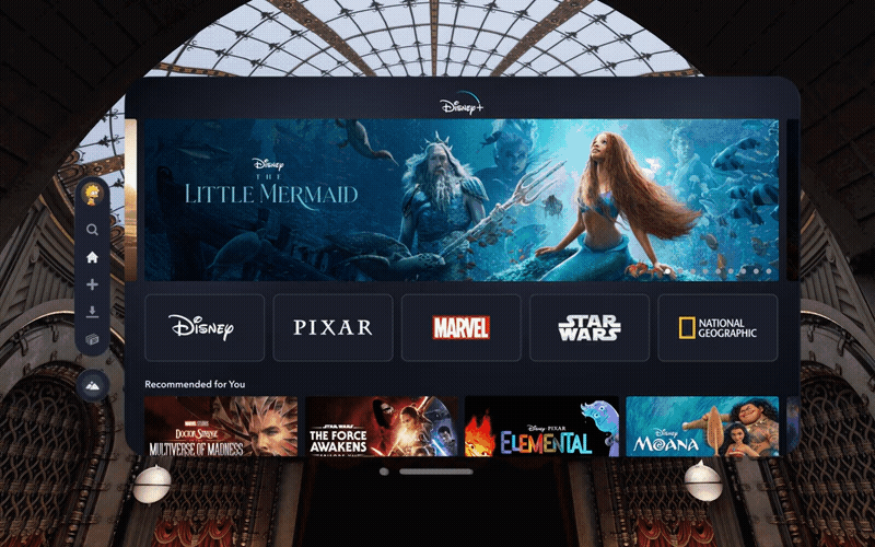 Disney+ environments Disney+ environments
