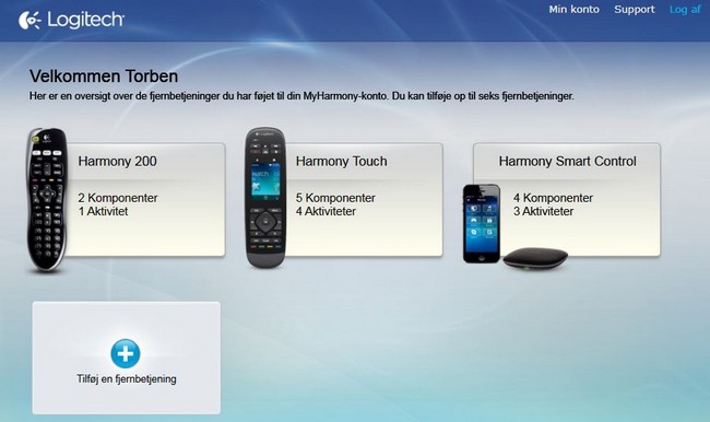 Logitech Harmony Smart Control test