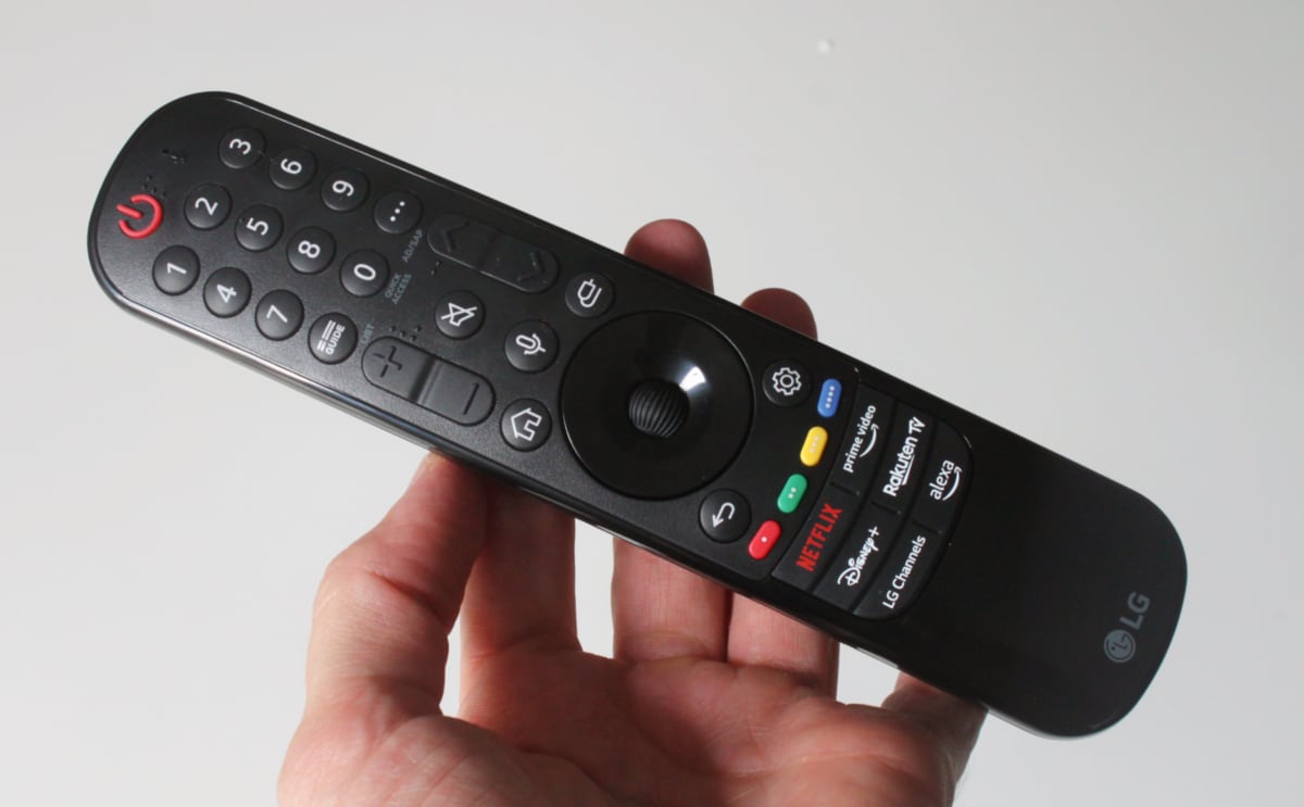 LG OLED remote