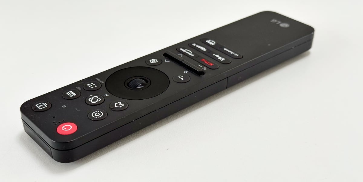 LG OLED remote