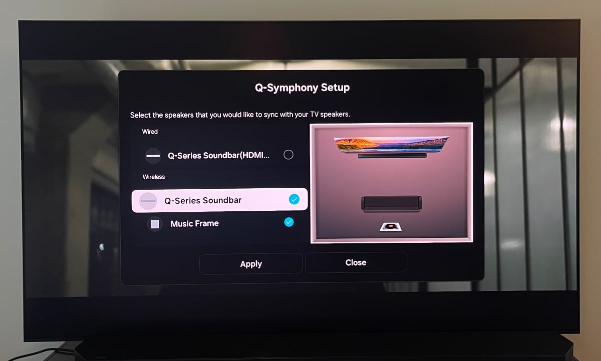 Samsung 2024 TV sound