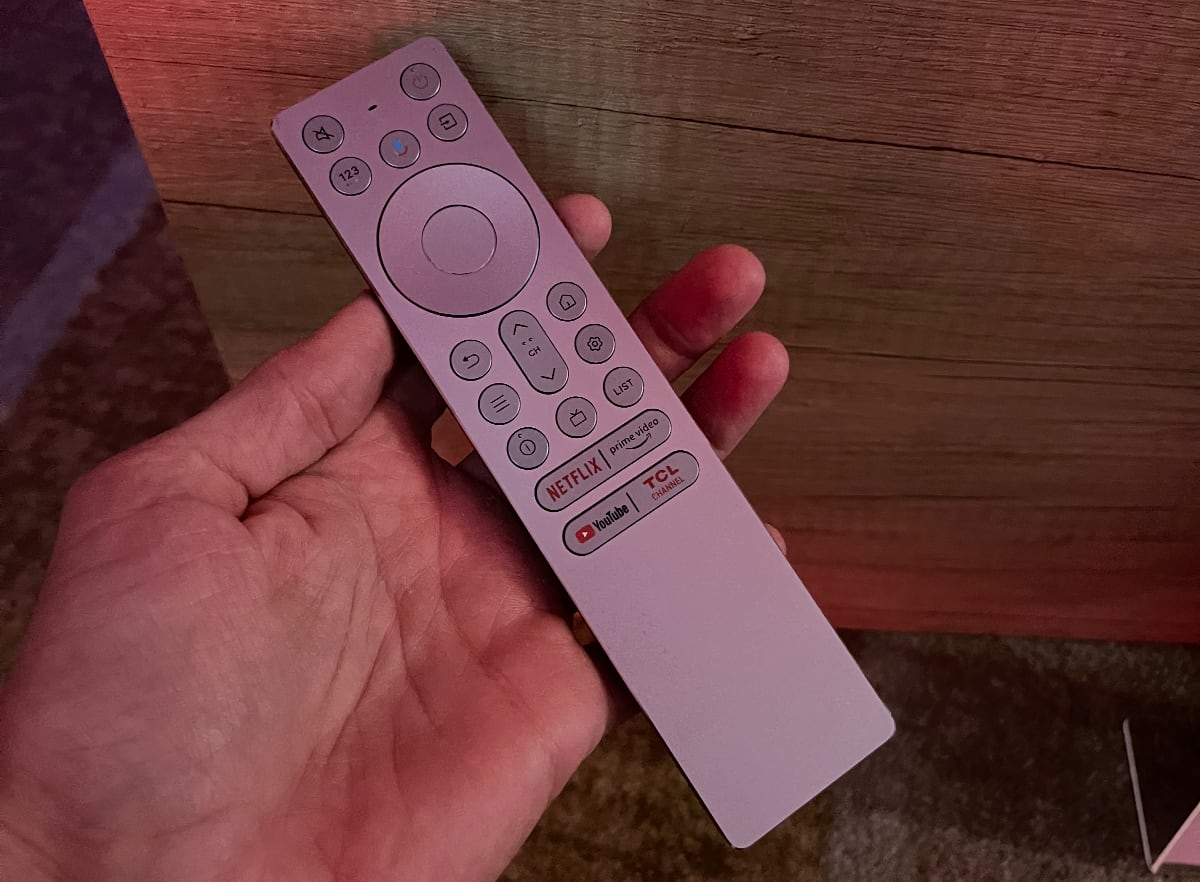 TCL remote control TCL remote control