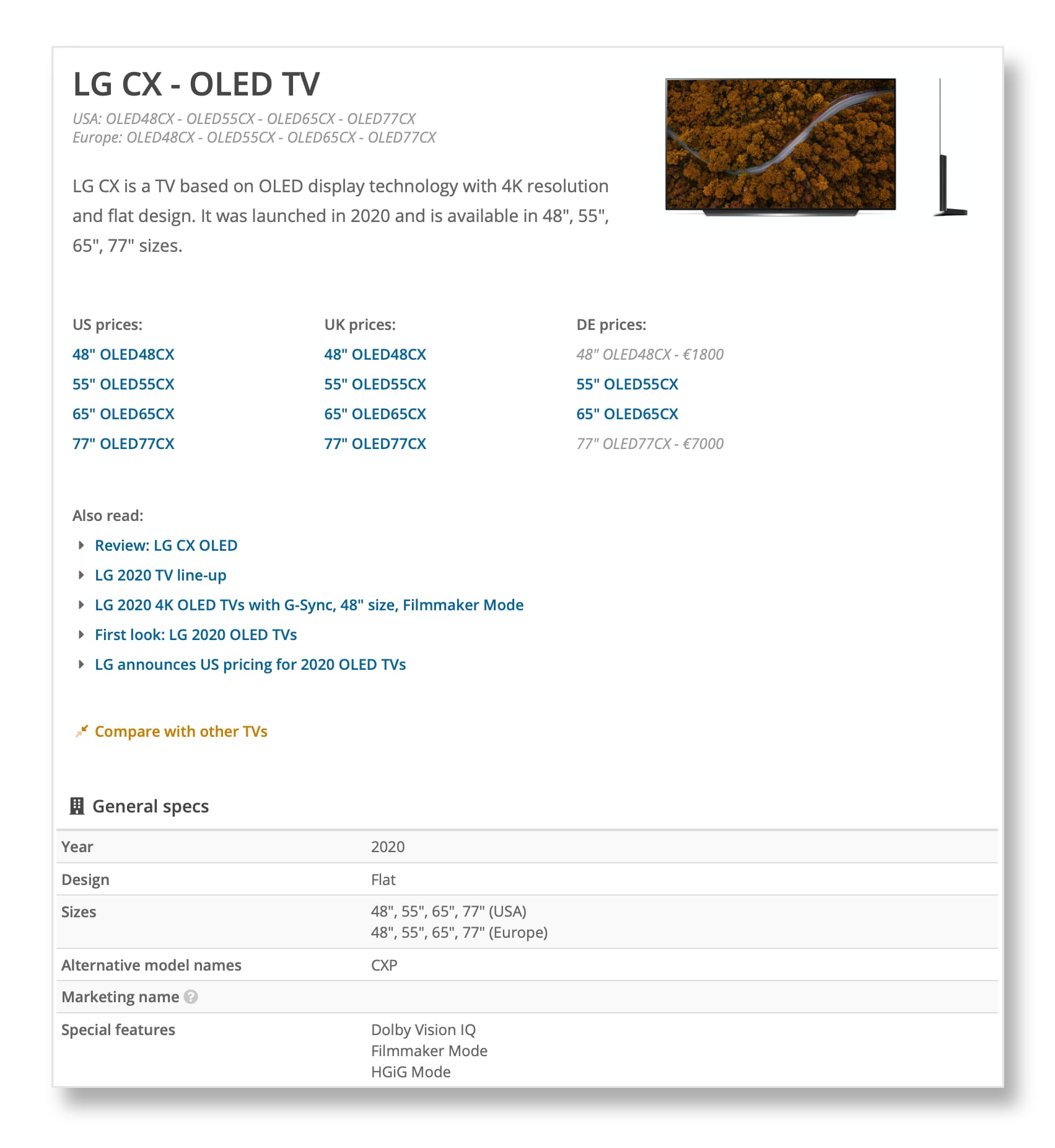 TV Database