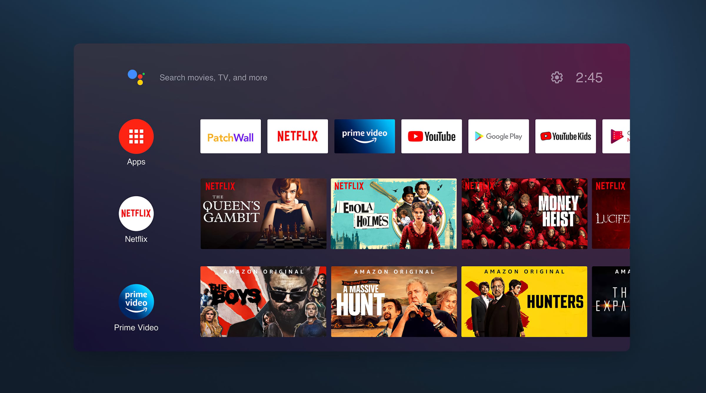 Android TV gets refreshed Google TV-like homescreen - FlatpanelsHD