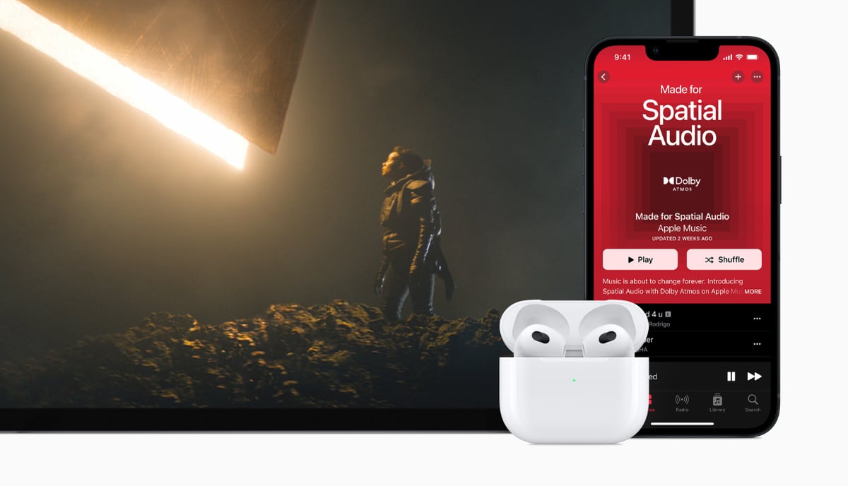 lade stijfheid De daadwerkelijke New AirPods support Spatial Audio with Apple TV 4K, iOS devices -  FlatpanelsHD