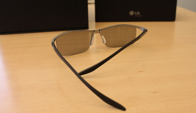 Click to enlarge LG and Alain Mikli’s 3D glasses double as sunglasses
