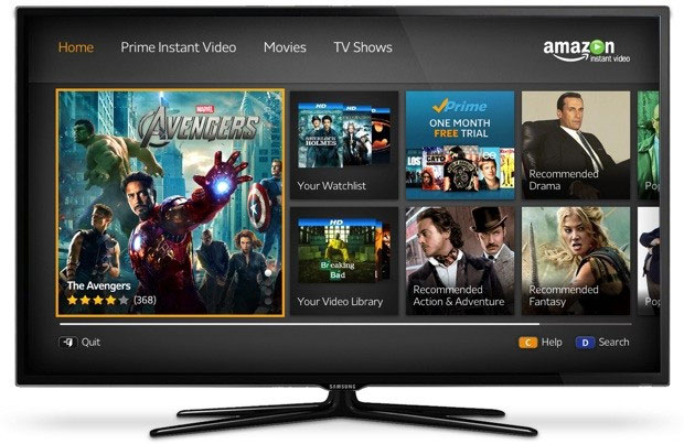 download amazon app to samsung tv