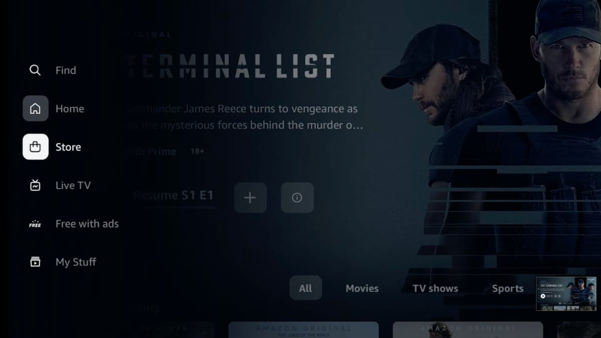 Amazon Prime new UI Amazon Prime new UI