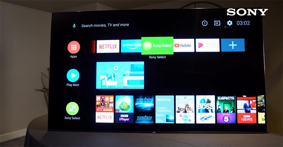 Android Oreo on Sony TV