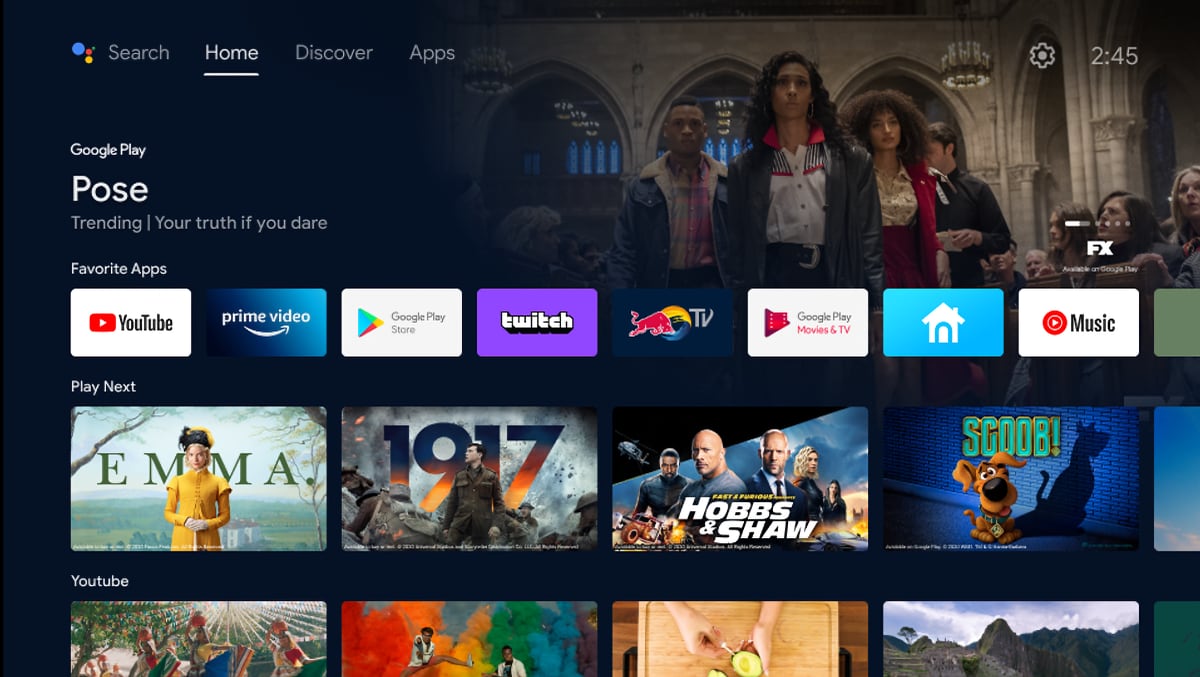 Android TV gets refreshed Google TV-like homescreen - FlatpanelsHD