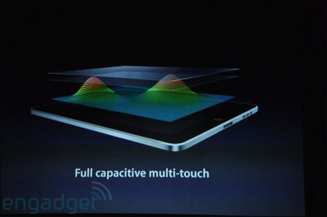 Click to enlarge Apple iPad with IPS screen