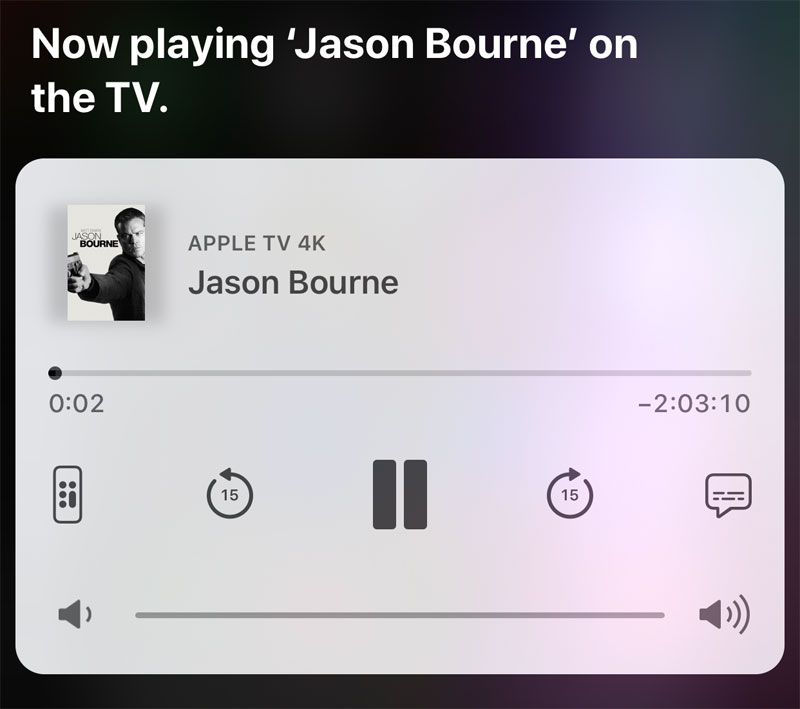   Siri-to-TV