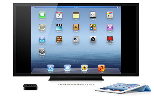 See your home iPad or iPhone home screen